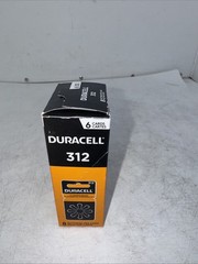(48) Duracell Activair Hearing Aid Batteries: Size 312 Exp 10/2029