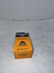 (48) Duracell Activair Hearing Aid Batteries: Size 312 Exp 10/2029
