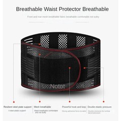 Adjustable Back Support Brace for Lower Back Pain Relief Sciatica Lumbar Belt US