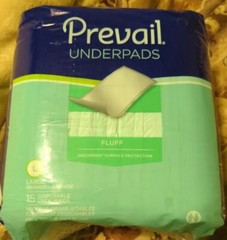Prevail Disposable Underpads size Large 23″ X 36″ (15 count) 2-Package