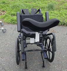 Ki Mobility Focus CR Tilt-In-Space Manual Wheelchair, Comfort Back