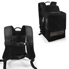 o2totes OxyGo Next Backpack w/ Extra Storage – Black (O2Totes)