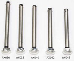Quickie/TiLite/Invacare/Ki/Colours, 1 Quick Release Push Button Wheel Axle Pin