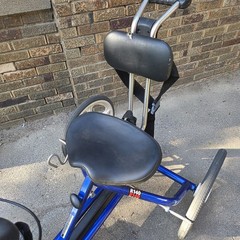 Rifton R140 Adaptive Tricycle Large Special Needs Trike Skyway Mag Wheels Blue