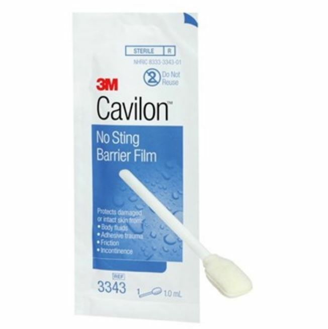 Cavilon Barrier Film, 1.0 mL Wand, Alcohol Free, No Sting, Box of 25