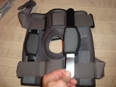 Sparthos Hinged Knee Brace Dark Grey 3xl XXXL Size ACL,MCL, Meniscus Tear, Pain