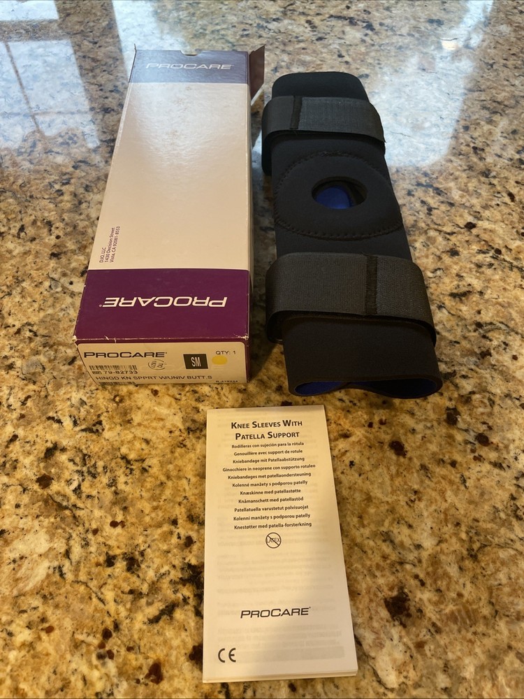 ProCare 79-82733 Hinged Knee Support Size Small Right or Left – New