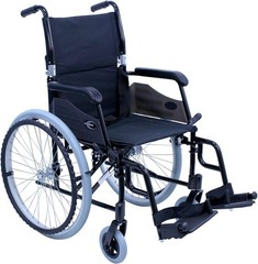 Durable 24 lbs Karman Lightweight Wheelchair with Safety Features Included