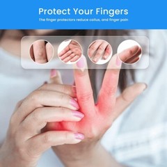 10-30pcs Gel Finger Sleeve Silicone Protectors, Finger Sleeve Cushions Protects