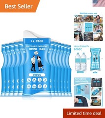 Compact Disposable Urine Bags – Emergency Hygiene Solution for Travel & Hiking