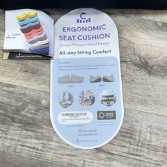 Cushion Lab Patented Pressure Relief Seat Cushion for Long Sitting Hours Memory