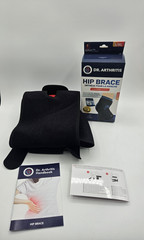 Dr. Arthritis Hip Brace L/XL Right Thigh Worn Once Black & Handbook Quick Guide!