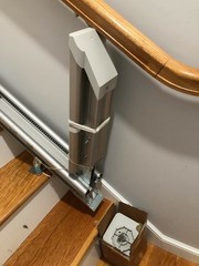 Acorn Stairlift – SuperGlide 130 / 1700 – Used 1 year- Left Hand-Parts Only
