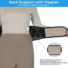 Self-Heating Magnetic Back Brace – Lightweight Support for Sciatica Relief