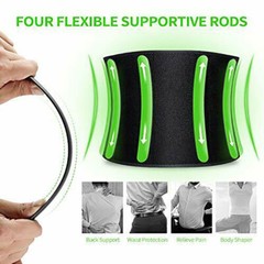Men Sweat Belt Slimming Waist Trainer Body Shaper Sauna Trimmer Band Weight Loss