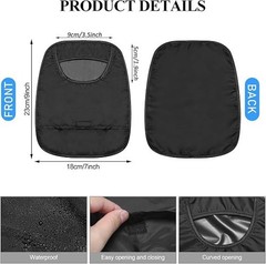 6 Pcs Ostomy Bag Covers Waterproof Ostomy Shower Cover Stretchy Lightweight Colo