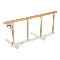 Foldable Bed Rails For Elderly Medical Hospital Side Wooden Adults Guard Rail
