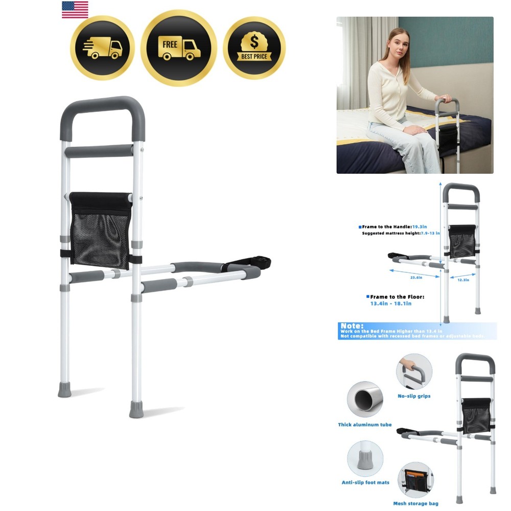 Bed Rails for Elderly Adults Safety – Adjustable Bed Assist Rail for Seniors …