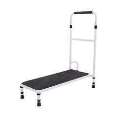 Bed Step Stool With 5 Leg And Adjustable Handle For Elderly 30.31*11.81 in