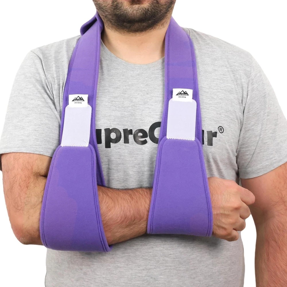 Arm Sling Shoulder Immobilizer, Rotator Cuff Support Brace, Lightweight Comfo…