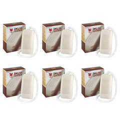 Dana English Leather Soap On A Rope For Men 6 Pack