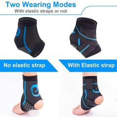 Ankle Brace Compression for Swimming, Aquatic, Sailing, Scuba, Surfing, Injury