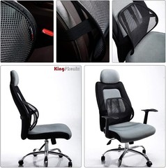 Adjustable Lumbar Support 2 Pack – Medium Soft Mesh Cushions for Office & Car