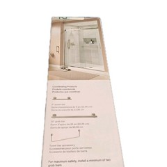 KOHLER Rubicon 16 in. Bathroom Grab Bar – Vibrant Brushed Nickel – ADA Compliant