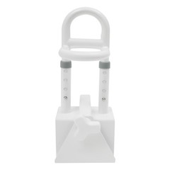 300LBS Safety Rail Triple Handle, Adjustable Bathtub Safety Rail for Seniors