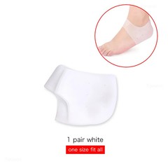 2 Pieces Heel Silicone Protector Protective Sleeve Heel Spur Pads for Relief Pla