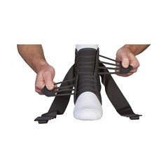 ASO Speed Lacer Black Ankle Brace Large Lace Up for the Foot 223615