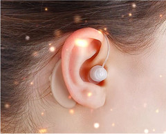 Jinghao Hearing Aids for Seniors: Rechargeable BTE Noise Cancelling Amplifier, P