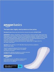 Amazon Basics Unscented Pantiliners, Extra Long, 272 Ct (Previously Solimo)