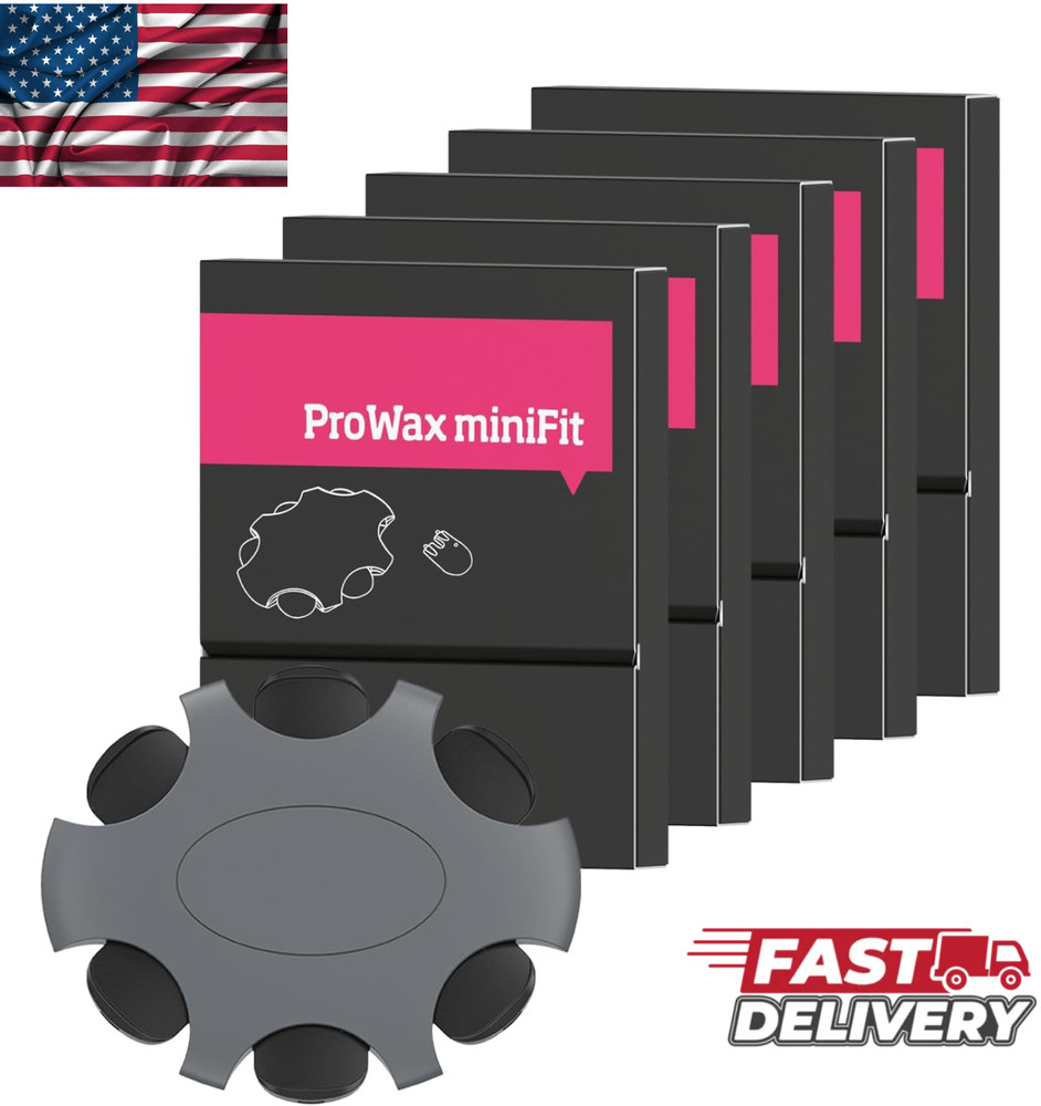 Oticon ProWax MiniFit Wax Guards – 5 Packs (30 Pcs) Replacement Filters