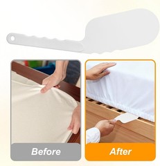 Bed Sheet Tucker Tool, 10.6in – Long Handle Mattress Lifter