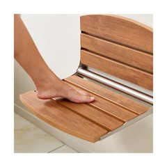 17.5″ Folding Shower Seat Wall Mounted,Foldable Shower Bench,Fold Down Shower…