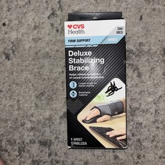 CVS Health Firm Support Sm/Med Deluxe Stabilizing Wrist Brace