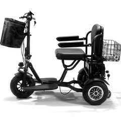 MotoTec Folding Mobility Electric Trike 48v 1000w Dual Motor Lithium – NEW MODEL