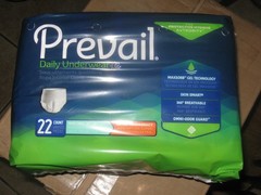 PREVAIL MAXSORB GEL Underwear Youth/Small Pull-ups four packs of 22 = 88 total