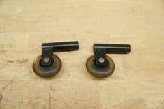 PAIR Rear Anti-Tip Wheels for 21st Century Off-Road Power Chairs — Bounder Plus