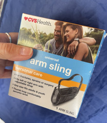 CVS Health Arm Sling, Left or right arm adjustable strap, One size Adult & Youth