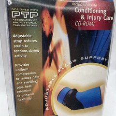 Elbow Support Brace Lot 2 Compression Strap Tennis Golf Pain Relief New Sealed