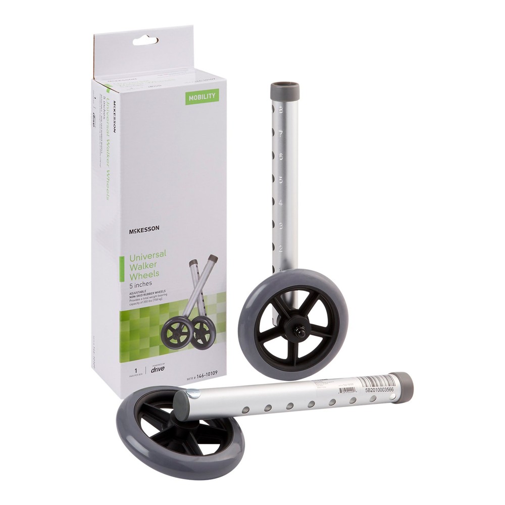 McKesson Walker Wheel for 1-inch Frame Diameter Walkers 146-10109
