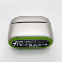 Phonak Charger RIC I Hearing Aid Charging Case USB-C Silver Lithuania Portable