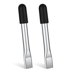 2pcs Wheelchair Brake Handle Extender, 6.7 Inch M, 黑色