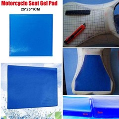 Motorcycle Seat Gel Pad Driver/Passenger Car Seat Cushion Shock Absorption Ma…
