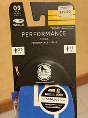 SOLE Performance Thick Insoles Custom Moldable Orthotic Arch Plantar Fasciitis