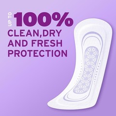 Poise Daily Microliners 1 Drop Light Absorbency Long 50 Ct Liners