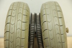 PAIR Belt Drive Wheels Tires for 21st Century Off-Road Power Chairs Bounder Plus