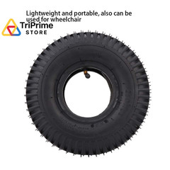 Dioche Wheelchair & Mobility Scooter Tires, 3.00-4/260X85 Rubber Normal